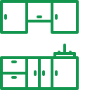 Icona montaggio cucine